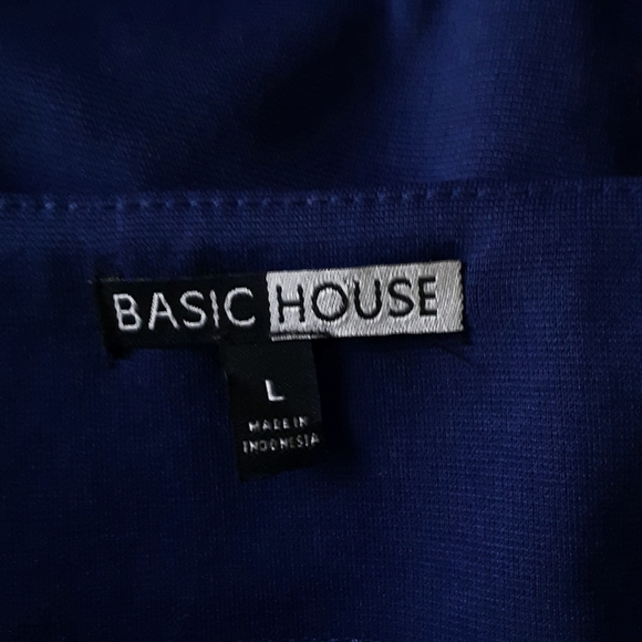 Basic House Pull-on Mini Skirt with Diagonal pattern - Picture 3 of 5